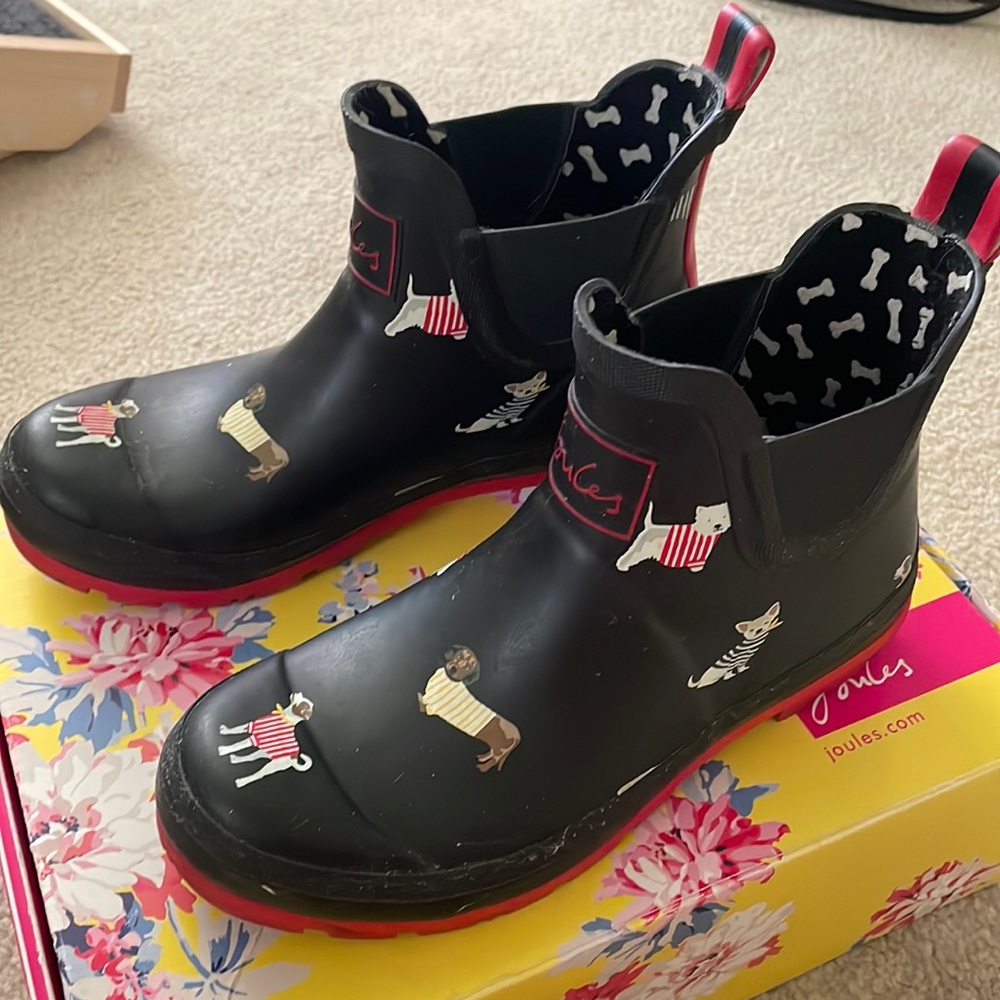 COPY - Women’s Rain boots, Size 6M, Joules brand